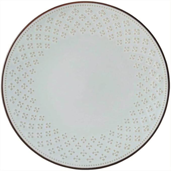 Restaurant and Hotel Stoneware 16-Piece Dinnerware Set Plate and Bowl
