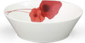 Narumi 52214-3658 Spring Field Bowl Dish 5.5 inches (14 cm) Red Anemone Microwave Safe Dishwasher Safe Made in Japan