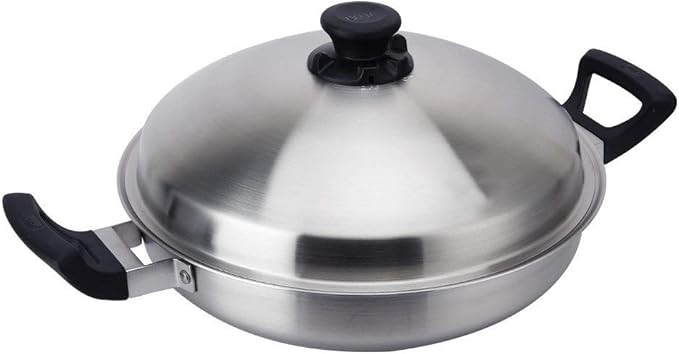 Pot Set Cookware Set Cooking Utensils Stainless Steel Kitchen Cookware Collection Cookware Pans and Pots Perfect for Stir Fry Grill Roast Sauce Soup Cookware Cooking Set