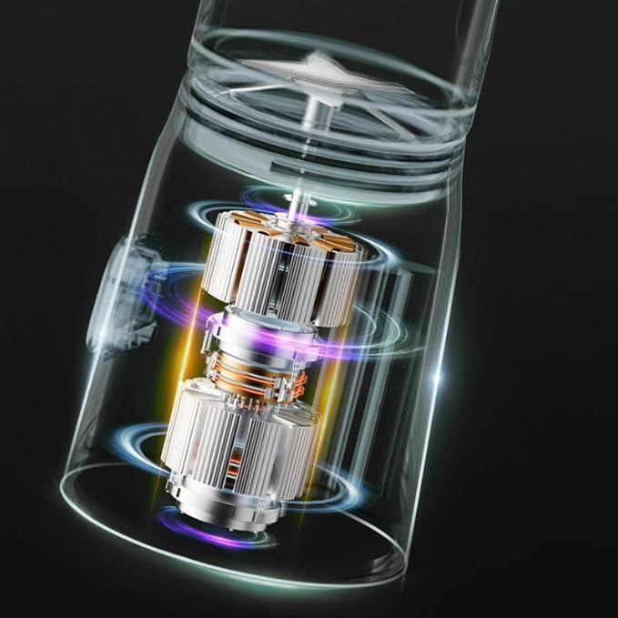 Portable Blender Fruit Mixer Multi-Functional Juicer Cordless USB Rechargeable Smoothies protein shakes crush ice frozen fruits nuts.