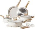 14 Pcs Pots and Pans Set Nonstick Cookware Set Kitchen Cooking Set with Utensil and Pan Protectors14 PcOne