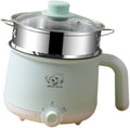 Electric Pot Mini Travel Cooker Nonstick Boil Dry 2 Gear Raman Cooker Electric Rice Cooker for Fry Soup Oatmeal steel steamer