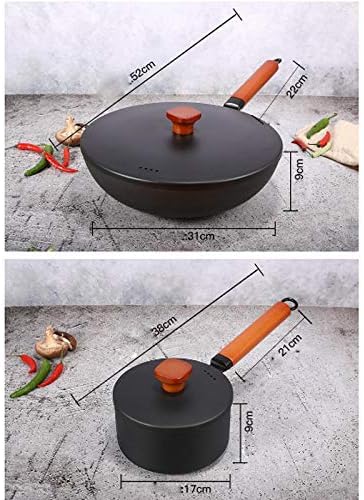 Cookware Set Soup Pot Frying Pan Cooking Pot Set Kitchen Induction Cooker Casserole Milk Pot Saucepan Outdoor Camping