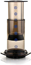 Portable Coffee Machine Manual Pressure Pot Filter Hand-Washed Coffee Drip Pot with Coffee Filter Paper Home Kitchen