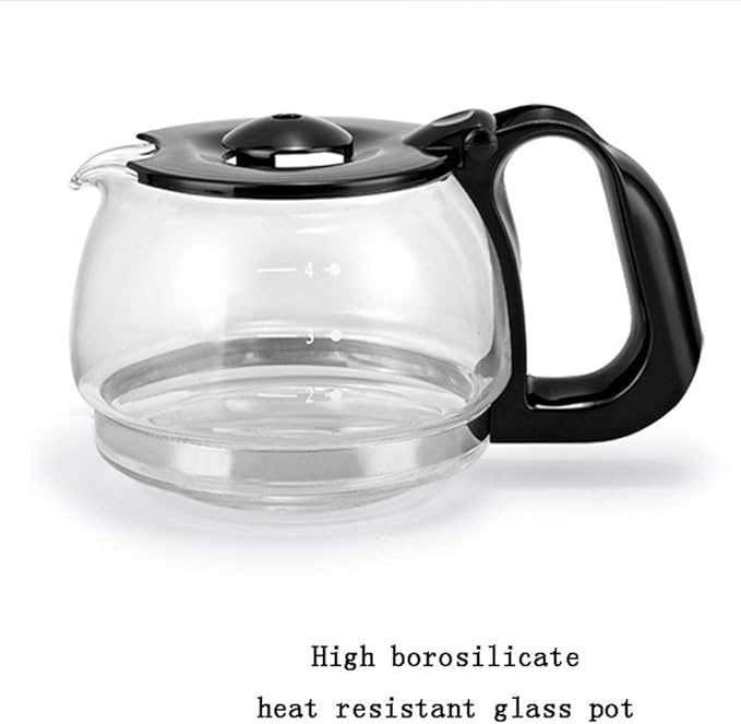 Coffee Machine Espresso Cup 5-Person Cup Coffee Maker Automatic Household Small Insulated Coffee Machine Black