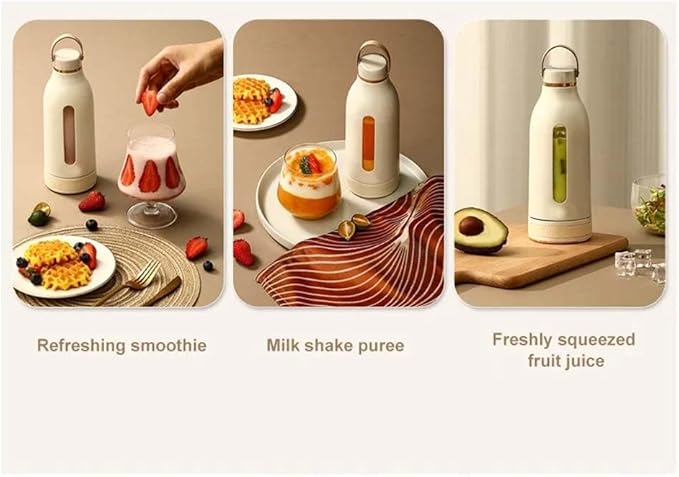 380ML Portable Multifunction Juicer USB Fast Rechargeable Mixer Fresh Fruit Grinder