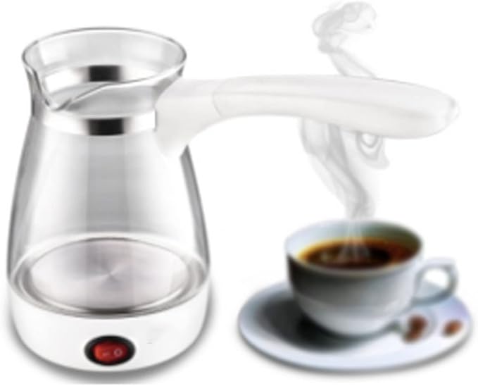 Coffee Carafe Glass Coffee Maker Machine Portable Electric Tea Coffee Maker Espresso Maker Brewed Milk Coffee Maker Convenient