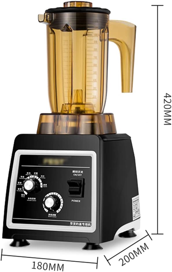 Smoothie MakerHigh Speed Countertop Blender with 1800 Watt Base Built-in Pulse for Easy Self Cleaning