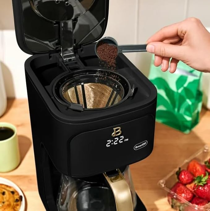Beauti Coffee Maker 12 cup Programmable Brewing Versatility Advanced Programming 1200 W Keep Warm mode