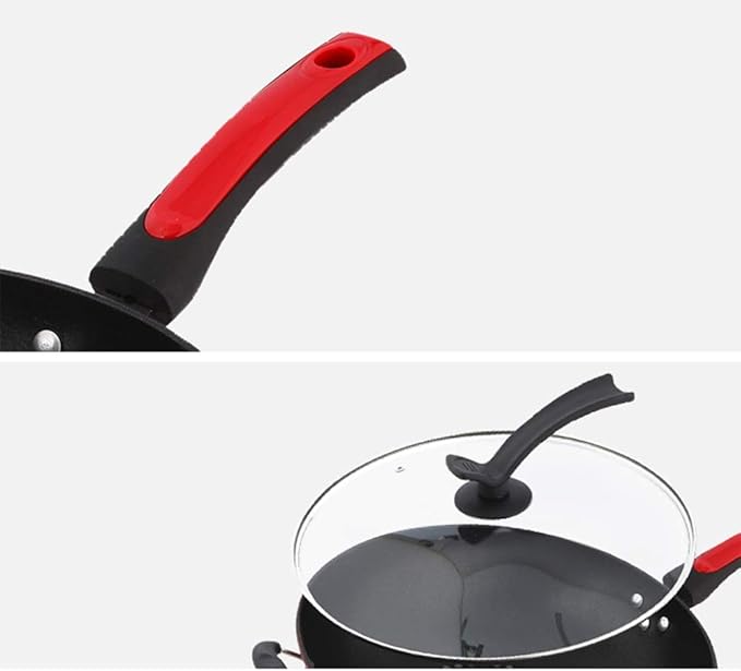 Cookware Set Soup Pot Frying Pan Milk Pot Stew Pot Saucepan Induction Cooker Cooking Pot Set Non-Stick Pan Hotpot Casserole Wok