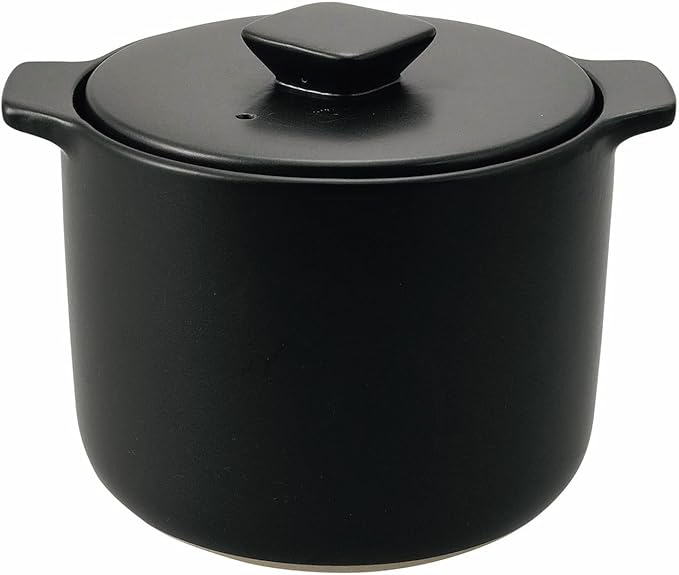 Kakuse Delicius DEL-23 Rice Pot for 3-4 People Includes Inner Lid Microwave Safe Direct Fire Compatible