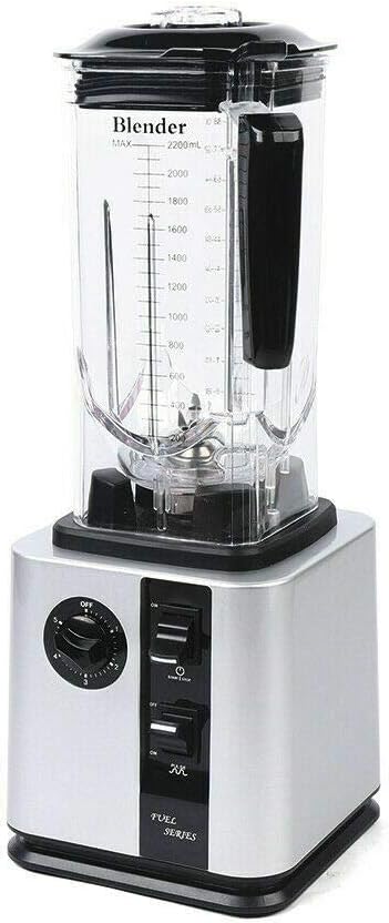 Commercial Blender 2.2L 2.2KW Heavy Duty Electric Blender Mixer High-Speed Juicer Smoothie Blender