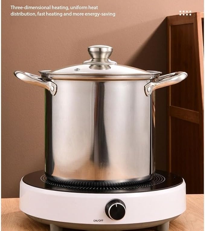 Thickened Soup Pot 6-piece Set Hotel Restaurant Raised Kitchen Household Cookware