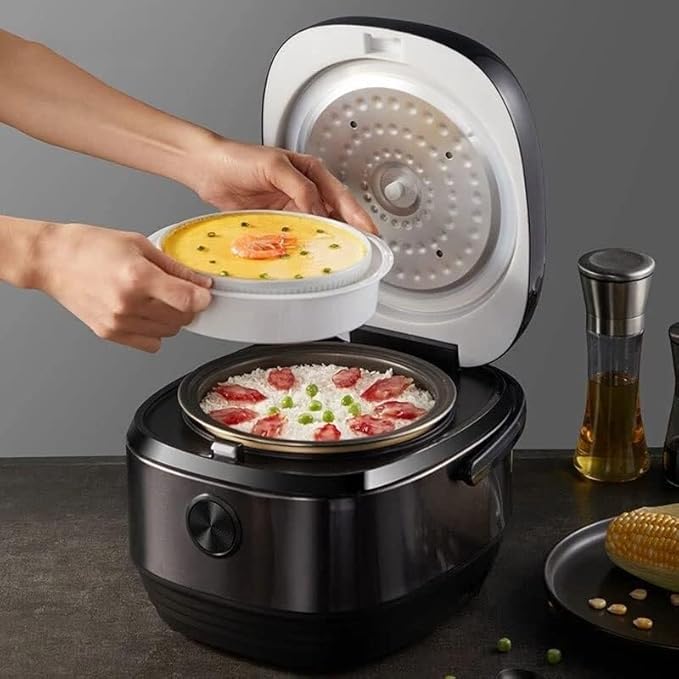 Portable rice cooker220V Mini Electric Cooking Machine Household Multi Electric Rice Cooker Non-Stick Pan Machine Make Porridge Soup