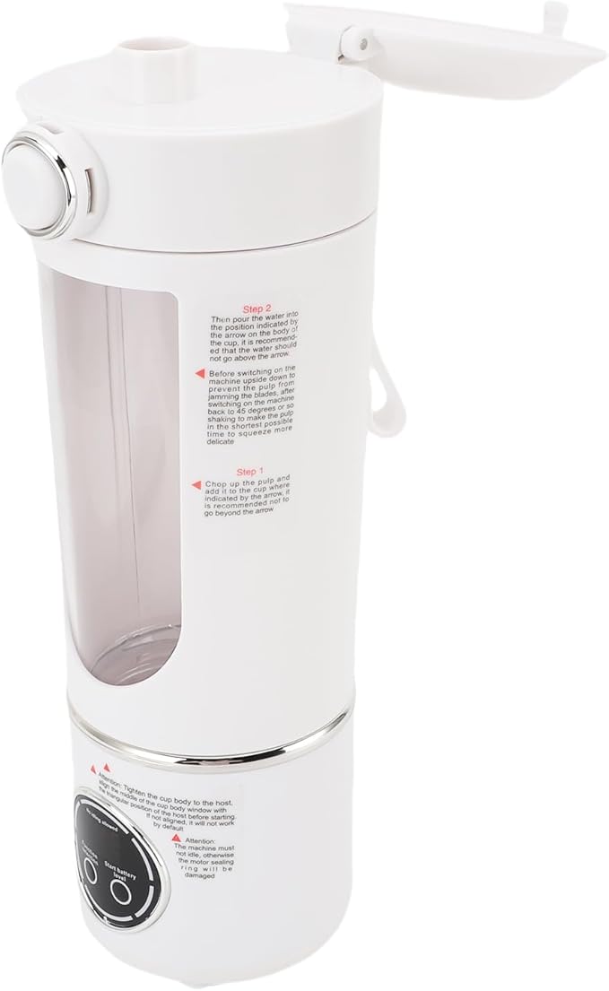 Asixxsix Portable Blender 700ML Leakproof Lid Rechargeable Smoothie Blender Travel with 1500mAh Battery for Travel Gym Home Office (White)