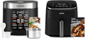 COSORI Rice Cooker Maker 18 Functions Multi Cooker Stainless Steel Steamer Warmer &amp Air Fryer TurboBlaze 6.0-Quart Compact Airfryer that Roast Bake Proof 9 Functions