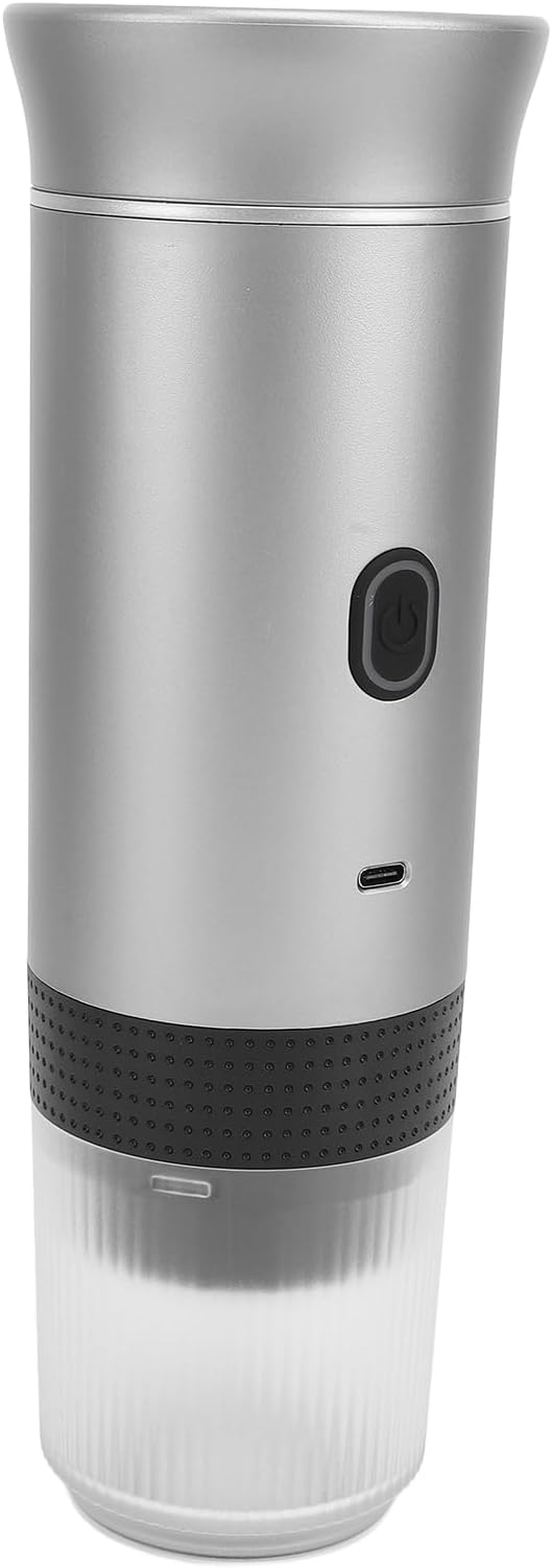 Portable Coffee Maker Automatic Capsule Coffee Machine for Car Home Travel Office with Rich Flavor