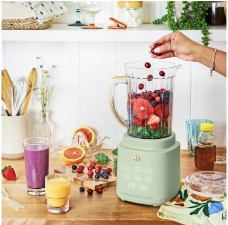 PowerExact Blender System Touch Activated High Performance With On The Go 20 oz Cup (Sage~Green)