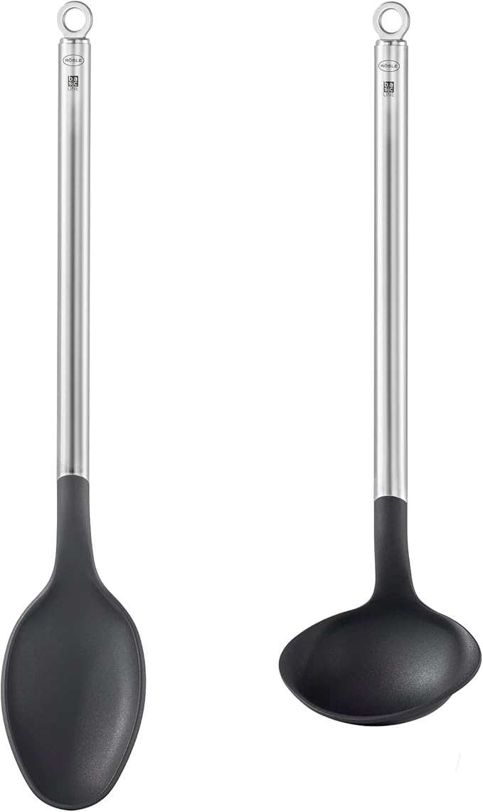 RÖSLE Basic Line Gourmet Sauce Set 2 Pieces Black 7 Silver