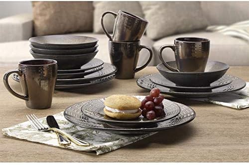 Gourmet Basics by Mikasa Verona 16-Piece Dinnerware Set Service for 4
