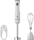 Cordless Hand Blender UTALENT Variable Speed Immersion Blender handheld Rechargeable with USB-C Charging Cable Egg Whisk for Smoothies Milkshakes Hummus and Soups – White