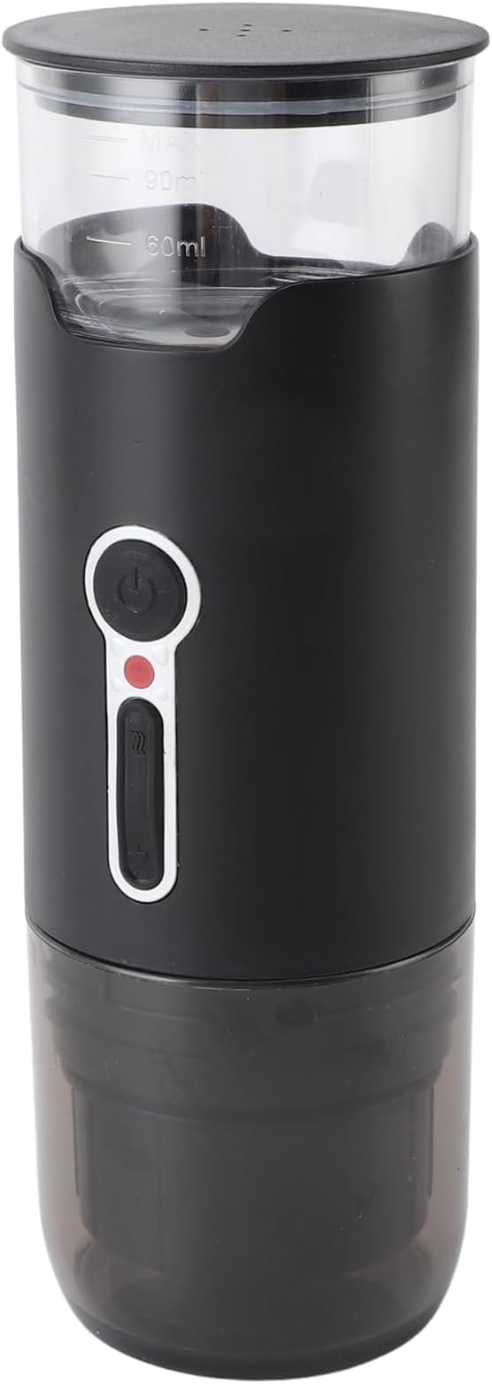 Portable Rechargeable Mini Coffee Maker 15 Bar Pressure Electric USB Coffee Machine Lithium Battery 1500mAh Capsule Coffee Flavor Variety (Italian Non Heating)