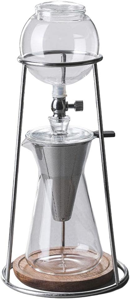 Yajuyi Premium Glass Coffee Maker with Drip Filter System