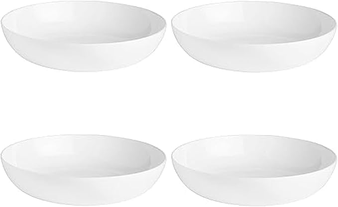 Everyday White by Fitz and Floyd Nevaeh Pasta Bowl Set of 4