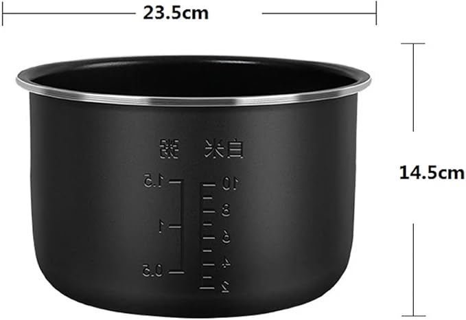 5L Rice Cooker Liner Non-stick Inner Pot Compatible for Philips HD3029 HD3018 HD4515 Rice Cooker Parts