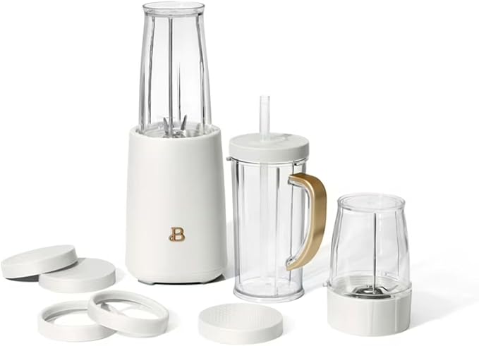 Personal Blender 240W with 12-Piece Set Portable Smoothie Maker with Travel Cups for Protein Shakes Juices and Smoothies