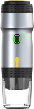Portable Capsule Coffee Maker 60Ml Electric Cordless Espresso Maker Fast Heating Electric Coffee Maker for Camping Travel Hiking Office. (with USB)C