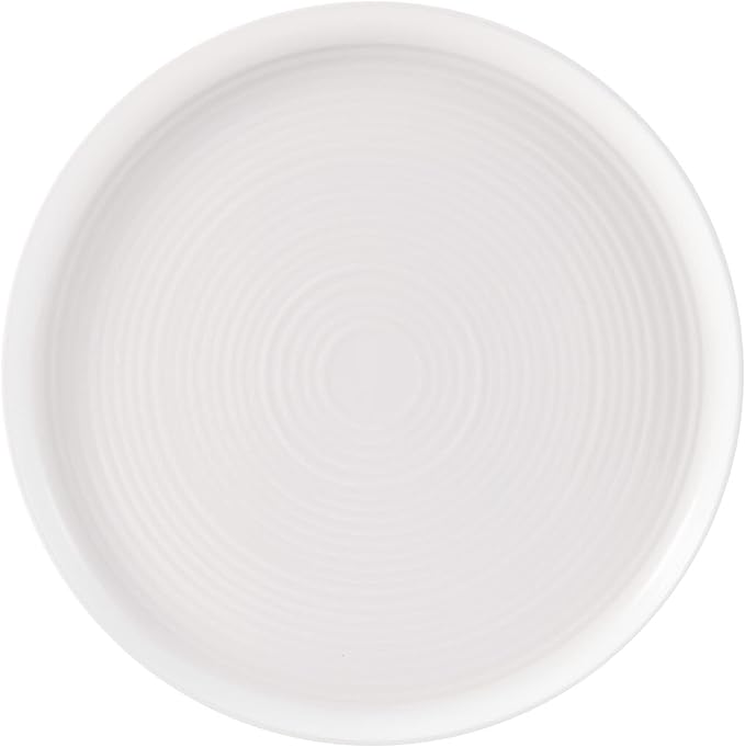 Mikasa Callie Bone China Lightweight Chip Resistant 12 Piece Dinnerware Set Service for 4 White