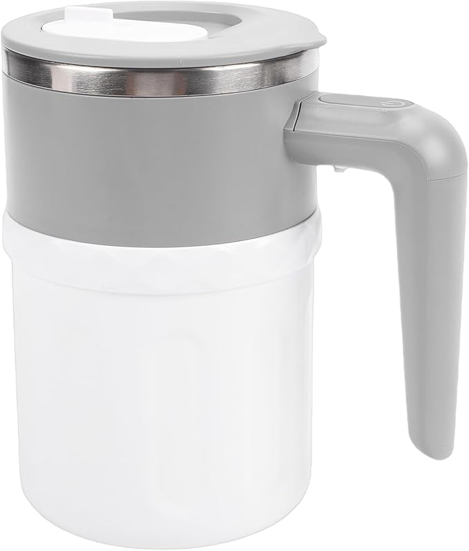 Fabater Self Stirring Coffee Mug 300ml Rechargeable Auto Magnetic High Speed Blending LED Temperature Display Travel Coffee Mug Automatic Stirrer with Stir Bar for Milk Cocoa
