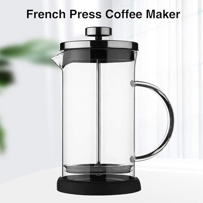 Coffee Press Filtration Stainless Steel Drinkware Manual Coffee Maker Tea Pot Portable French Press Pots(350ml)