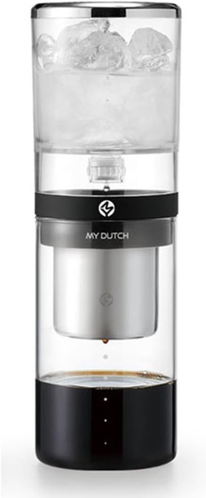 MY DUTCH M550 Cold Brew Dutch Drip type coffee maker hand drip coffee making &amp Simple English User's Guide (Black)