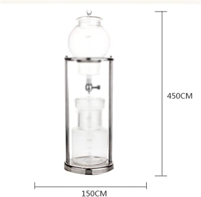 Percolator Coffee Pot Drip Coffee Maker Espresso Coffee Cold Brew Machine Ice Dripper Pot Reusable Glass Filter Percolator Tools Coffee Maker Pot