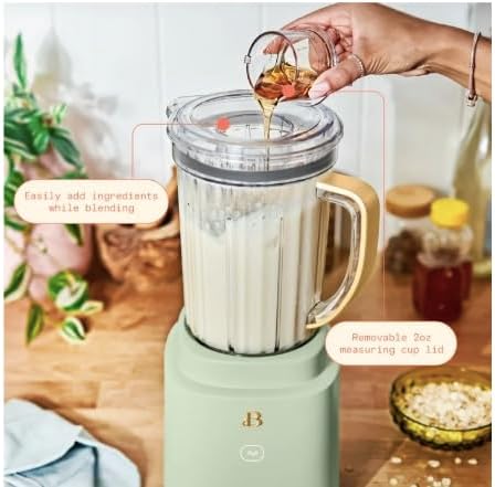 PowerExact Blender System Touch Activated High Performance With On The Go 20 oz Cup (Sage~Green)