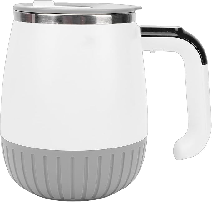 Zerodis Automatic Stirring Mug 316 Stainless Steel Self Mixing Cup with Temperature Display Ideal for Coffee and Protein Shakes Perfect for Home and Office Use