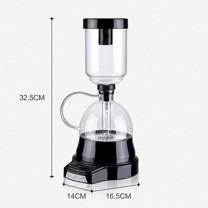 Coffee Machine Brewing Electric Siphon Pot Coffee Machine Home Electric Siphon Coffee Pot Manual Brewing Glass Pot 20240309