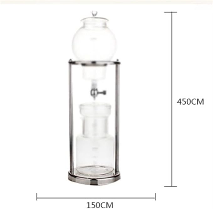 Coffee Carafe Drip Coffee Maker Espresso Coffee Cold Brew Machine Ice Dripper Pot Reusable Glass Filter Percolator Tools Coffee Maker Pot Convenient