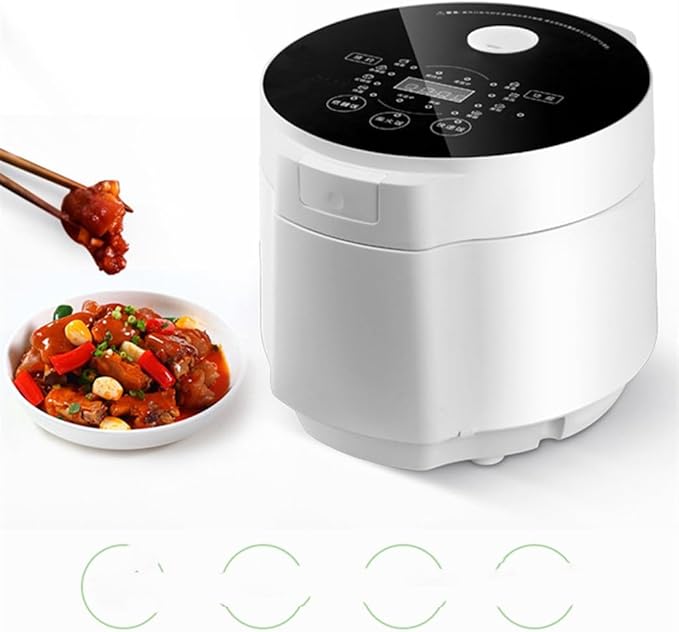 Multifunctional Smart 5L Rice Cooker Large Capacity Household Fully Automatic Rice Cooker Timer Non-stick Liner
