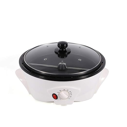 110V 800W Electric Coffee Roaster Machine Household Electric Coffee Roaster Coffee Roasting Machine Bean Roaster Peanut Bean Cafe Coffee Roaster