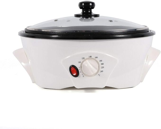 3.3lb Coffee Bean Roasting Baking Machine Electric Coffee Roaster Nut Peanut Cashew Baking Machine Home Cafe DIY Kitchen Tool For Cafes Club Home Use Bean Baker 1200W