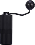 Portable Manual Coffee Maker &amp Hand Grinder - Perfect for Camping Travel and Office Use Black(Black)