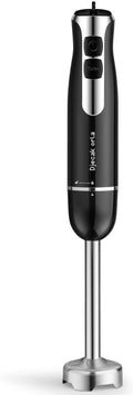 700W Upgraded Blender with 20-Speed Settings Food Processor Emulsion Blender Handheld Milk Frother Handheld Batidora De Mano Electrica for Kitchen Appliances Black