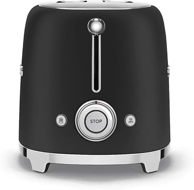 Smeg TSF01BLMEU 950 W Toaster - Black