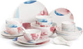 New Dinnerware SetsCeramics Dinnerware Set 36 Pieces Bone China Dinner Set - Creative Combination Porcelain Plates And Bowls Sets For Family Gathering And Housewarm