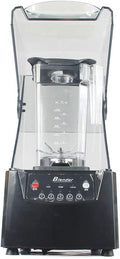 CNCEST Professional Commercial Smoothie Blender with Shield Quiet Sound Enclosure2600W Industries Quiet Professional-Grade Power5 Time AdjustmentSelf-Cleaning (1.8L Black)