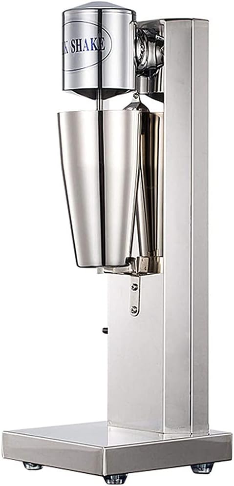 Commercial Milkshake Blender Multifunctional Milkshake Machine Stainless Steel Electric Milkshake Machine Home Business Ice Cream Beverage Smoothie Blender