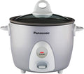 Panasonic Rice Cooker Steamer &amp Multi-Cooker 6-Cups (Cooked) 3-Cups (Uncooked) SR-G06FGL Silver